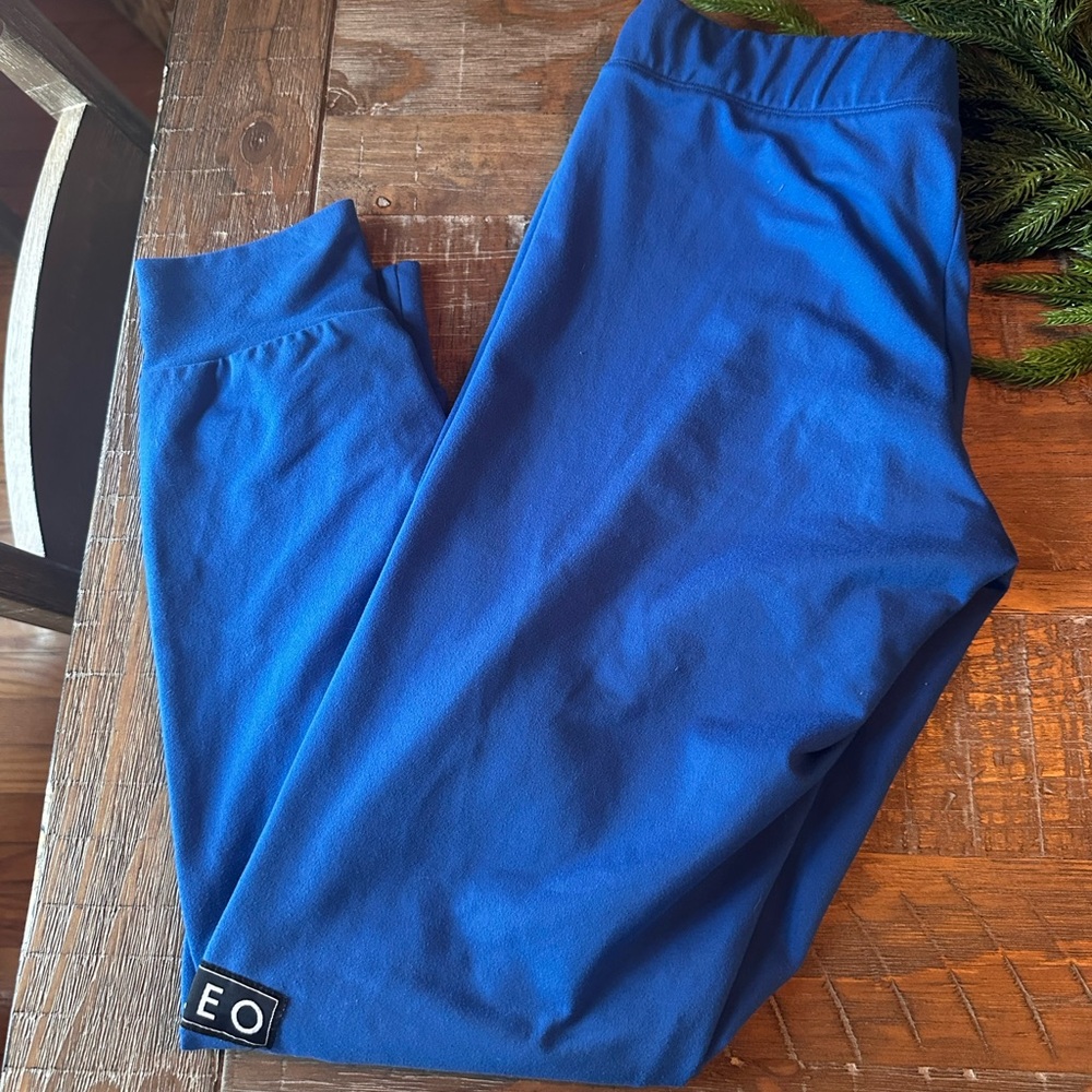 Fleo Blue Track Pants